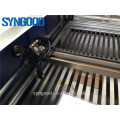Máquina de corte e gravação de laser Laser Syngood 1300 * 900mm 1600 * 1000mm para cinto de couro